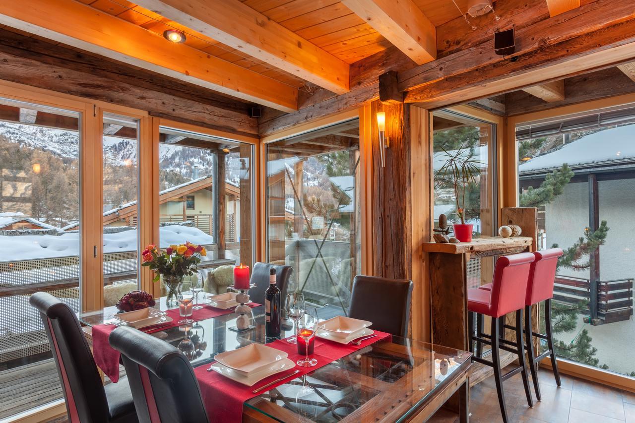 Chalet Schwalbennest Zermatt Exterior foto